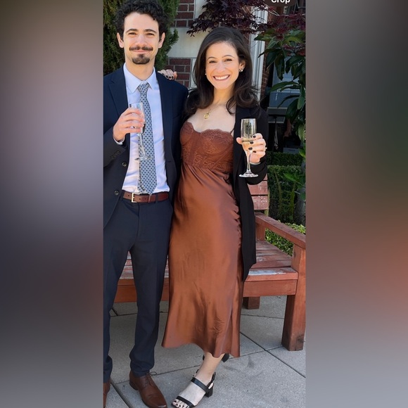 Cami NYC Lara Dress in Coffee Size 0 - Picture 3 of 3